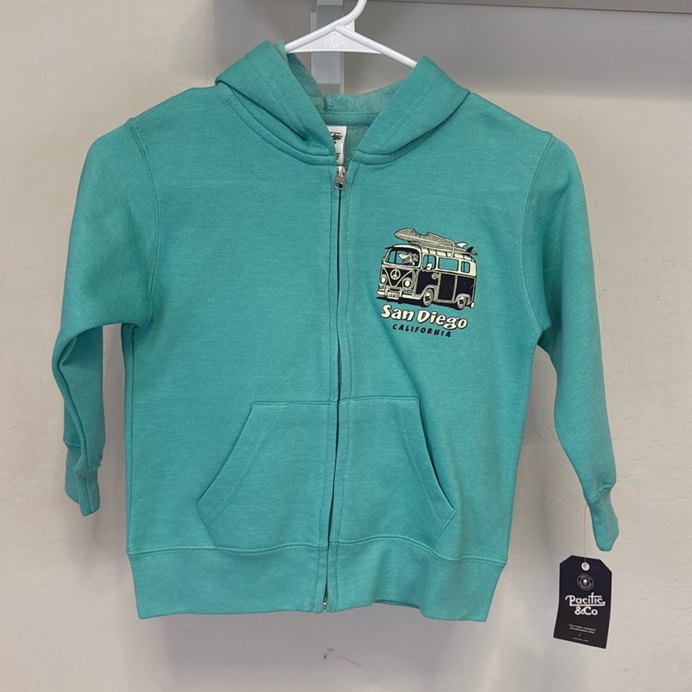 4t San Diego zip up sweater